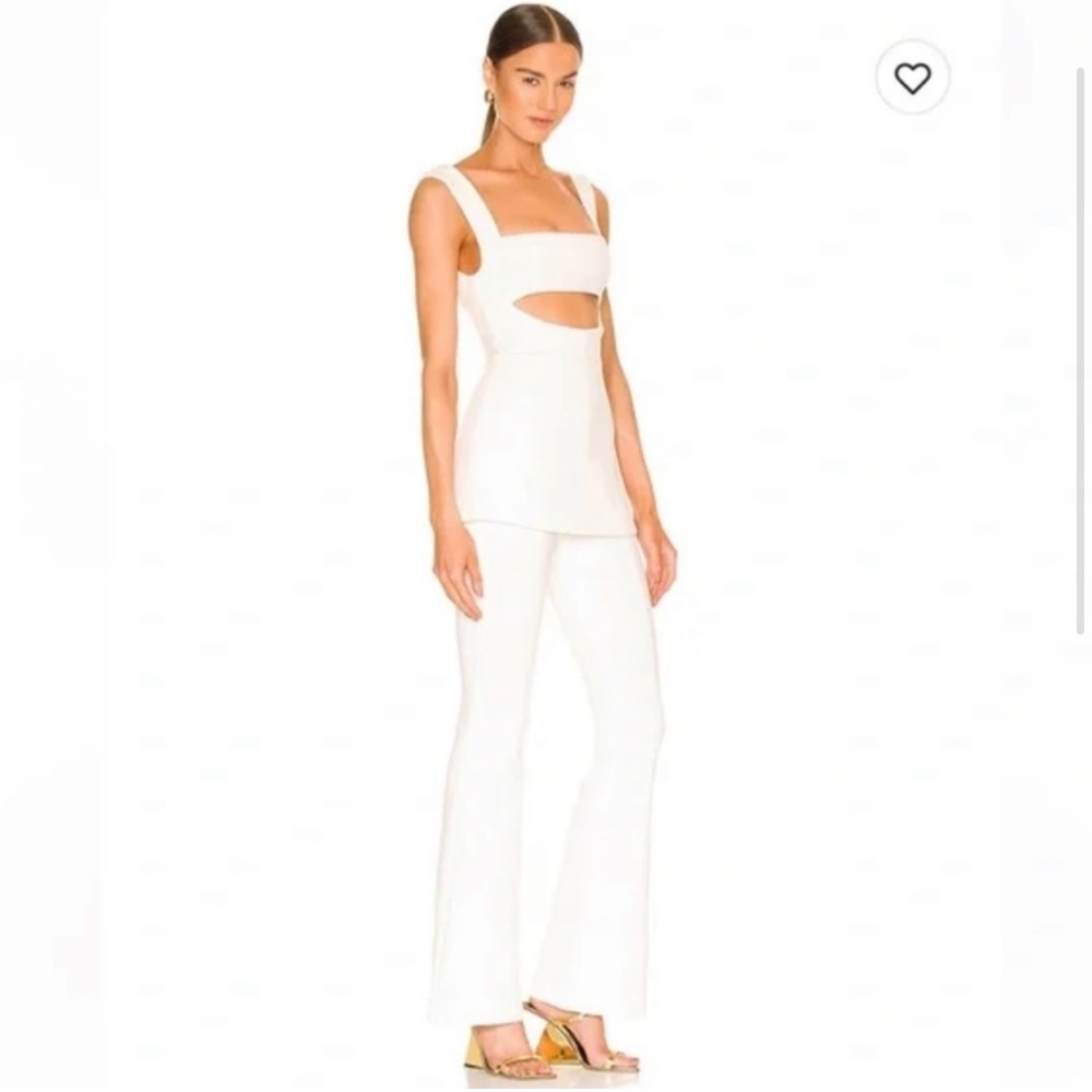 Misha World Costanza Bonded Crepe Jumpsuit from REVOLVE